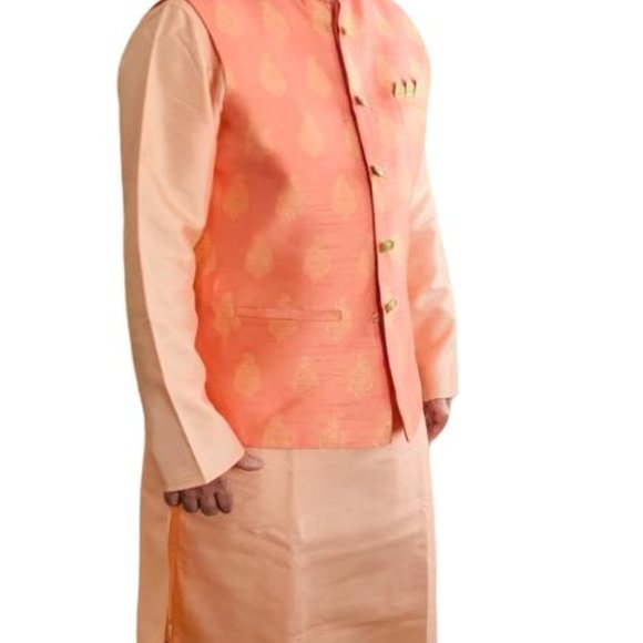 Men's Suit Vest - Luxury Embroidered - Picture 8 of 9